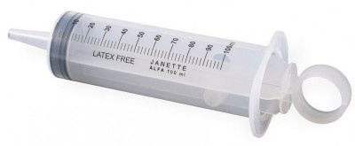 JANETTE ALFA Lavážní sterilní stříkačka 100 ml 1 kus