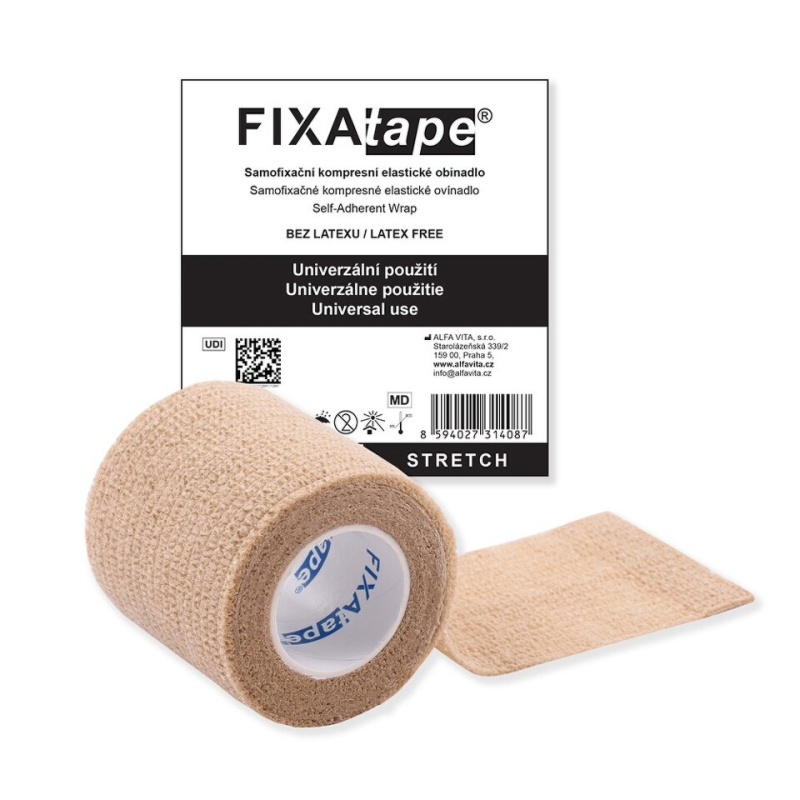 FIXAtape STRETCH samofix.obinad.5x450cm mix barev