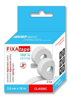 FIXAtape CLASSIC tejpovací páska 2.5cmx10m 2ks