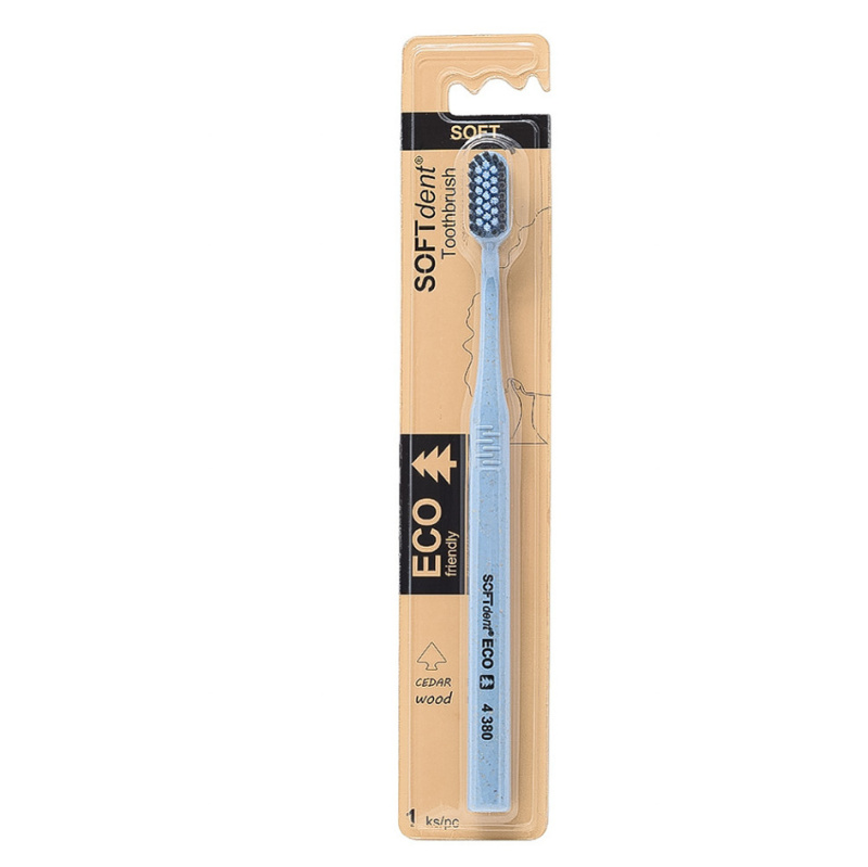 SOFTDENT ECO Zubní kartáček soft 1ks