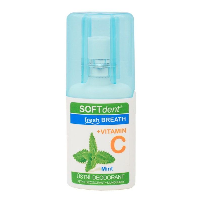 SOFTdent Fresh Mint ústní deodorant + Vitamin C
