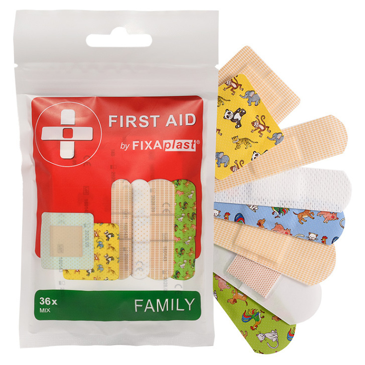 FIXAplast FIRST AID Family náplast mix 36ks