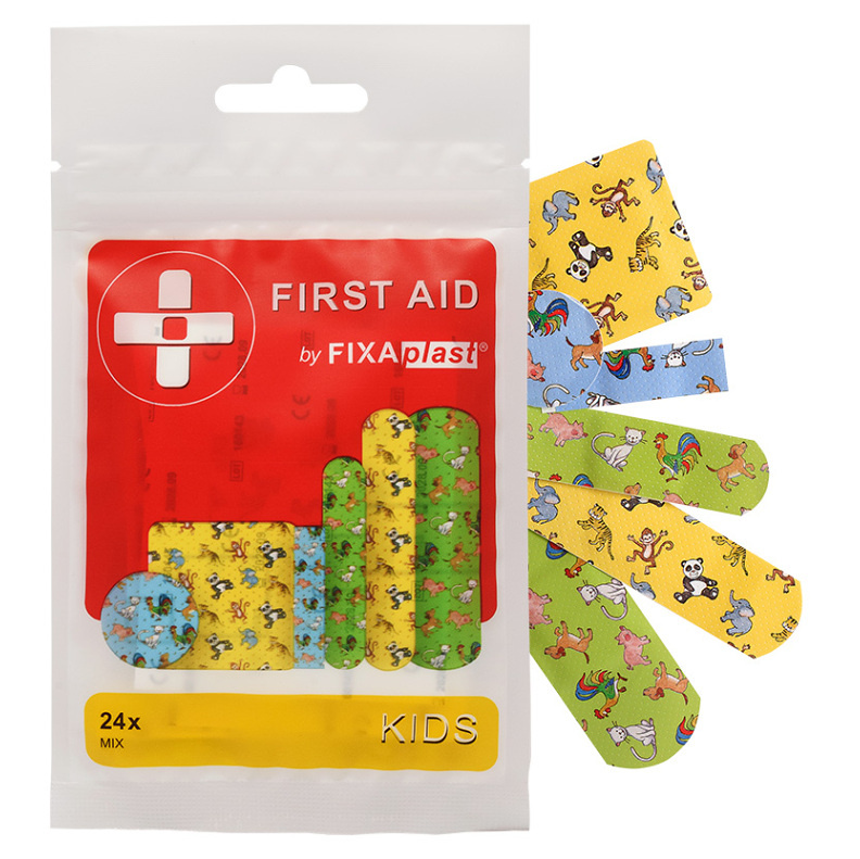 FIXAplast FIRST AID Kids náplast mix 24ks