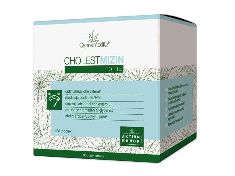 CannamediQ Cholestmizin Forte Počet kusů: 100