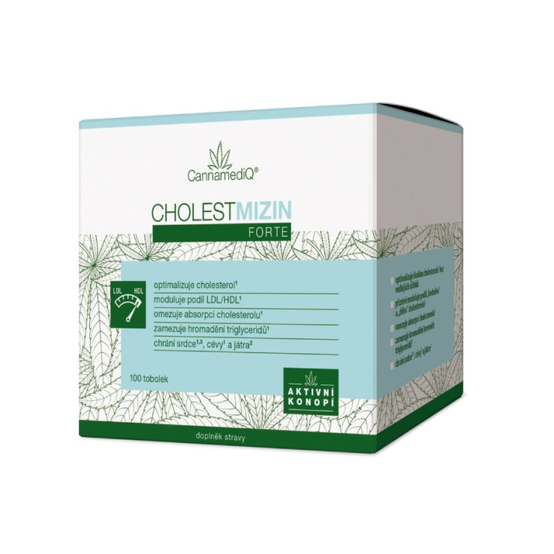 CannamediQ Cholestmizin Forte Počet kusů: 100