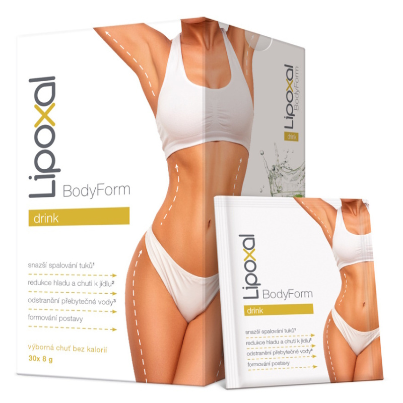 Lipoxal BodyForm drink, 30x 8g