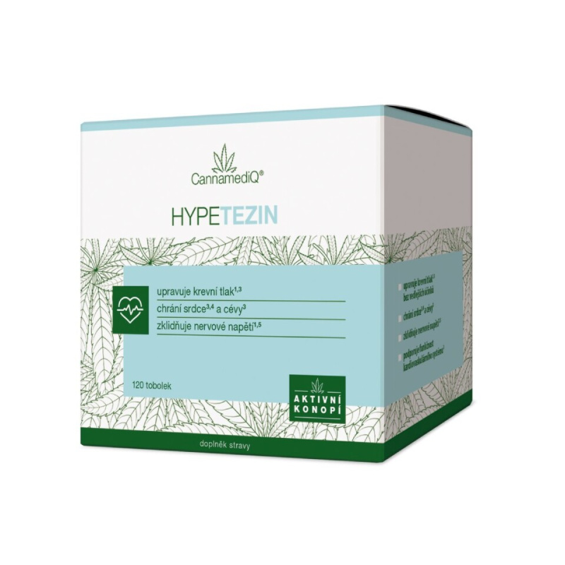 CannamediQ Hypetezin Počet kapslí: 120 kapslí
