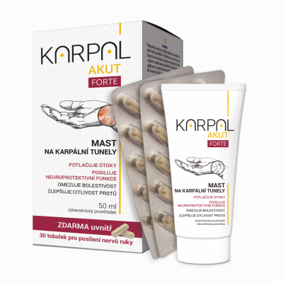 KARPA-L KARPAL AKUT FORTE 50 ml+KARPA-L, 30 tobolek
