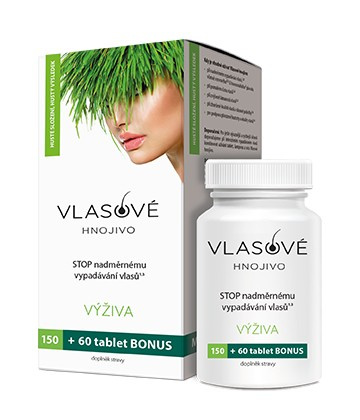 Vlasové hnojivo Vlasové hnojivo, 150+60 tablet