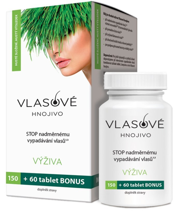 Vlasové hnojivo Vlasové hnojivo, 150+60 tablet
