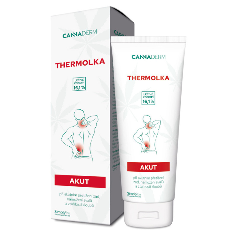 Cannaderm Thermolka AKUT emulze s hřejivým účinkem 125 ml