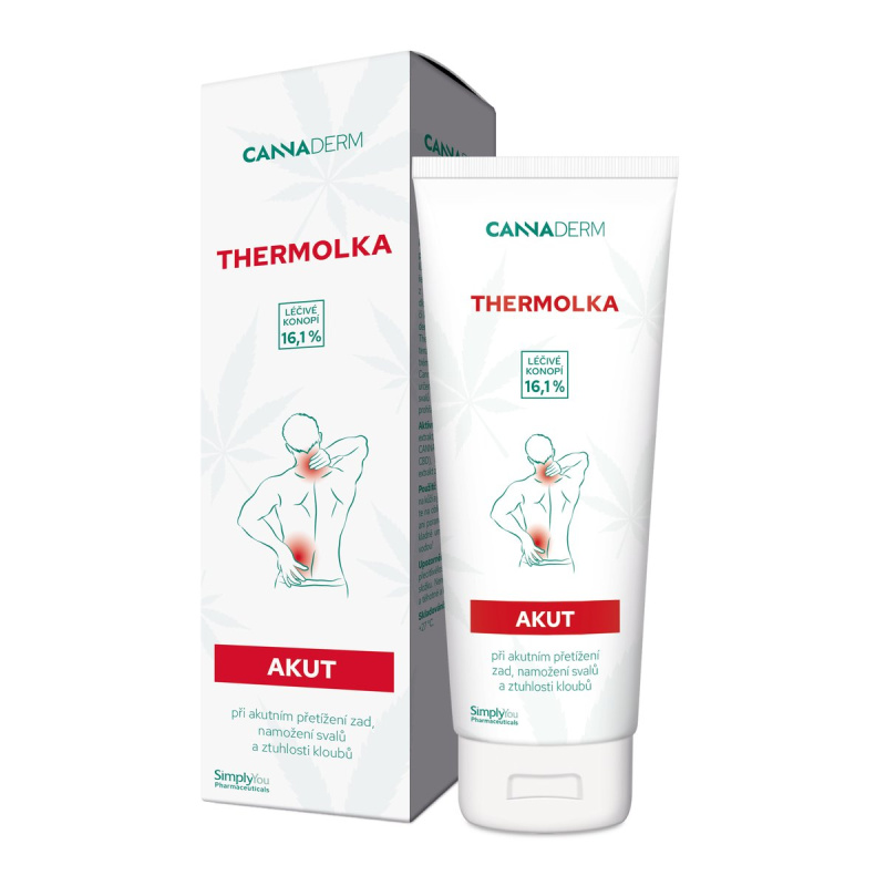 Cannaderm Thermolka AKUT emulze s hřejivým účinkem 125 ml