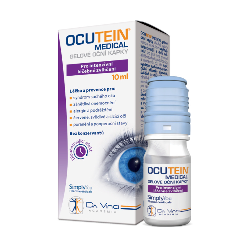 OCUTEIN MEDICAL gelové oční kapky 10 ml