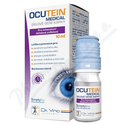 OCUTEIN MEDICAL gelové oční kapky 10 ml