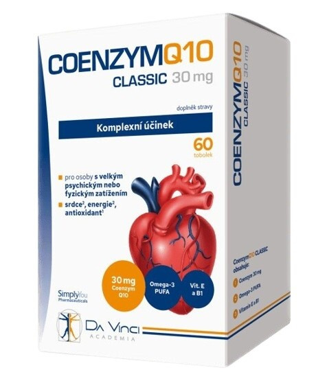 Coenzym Q10 Classic 30mg Da Vinci Academia tob.60