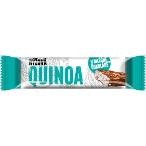 Mogador pufovaná tyčinka rýžová quinoa mléčná čoko 18g