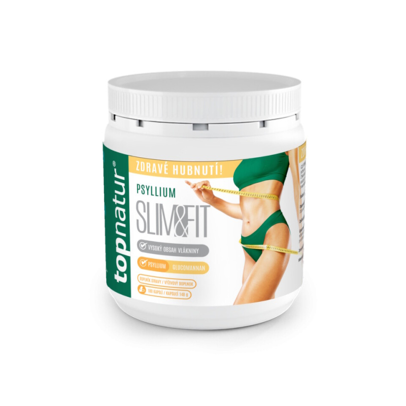 TOPNATUR Psyllium Fit&Slim 180 kapslí