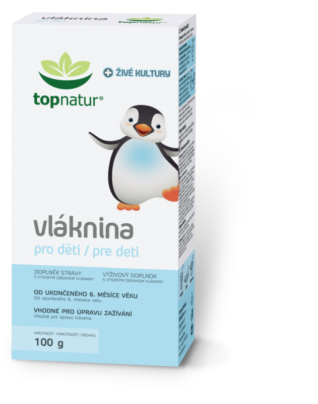 TOPNATUR Vláknina pro děti s probiotiky 100 g