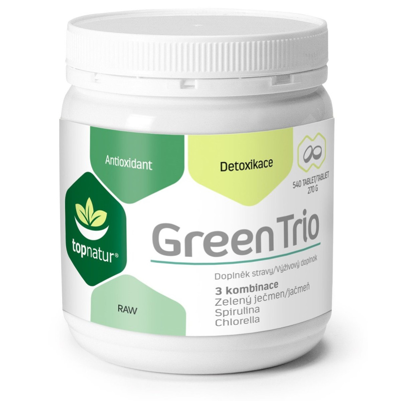 Green Trio tbl.540 TOPNATUR