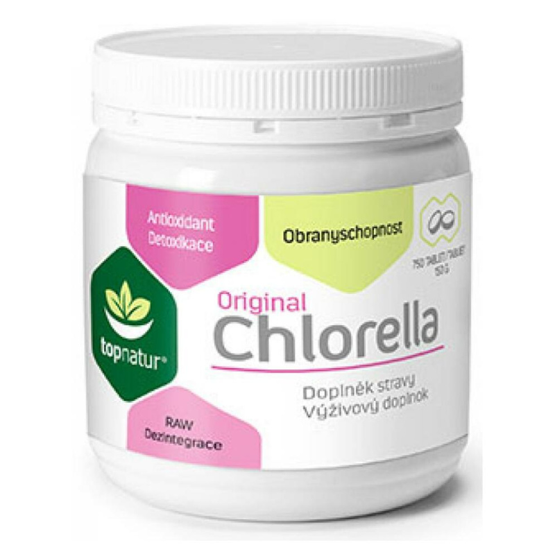 Chlorella tbl.750 TOPNATUR