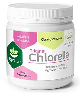 Chlorella tbl.750 TOPNATUR