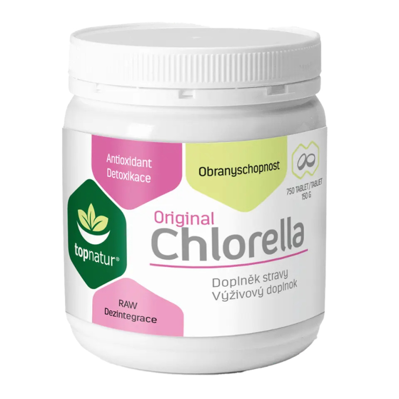 Chlorella tbl.750 TOPNATUR