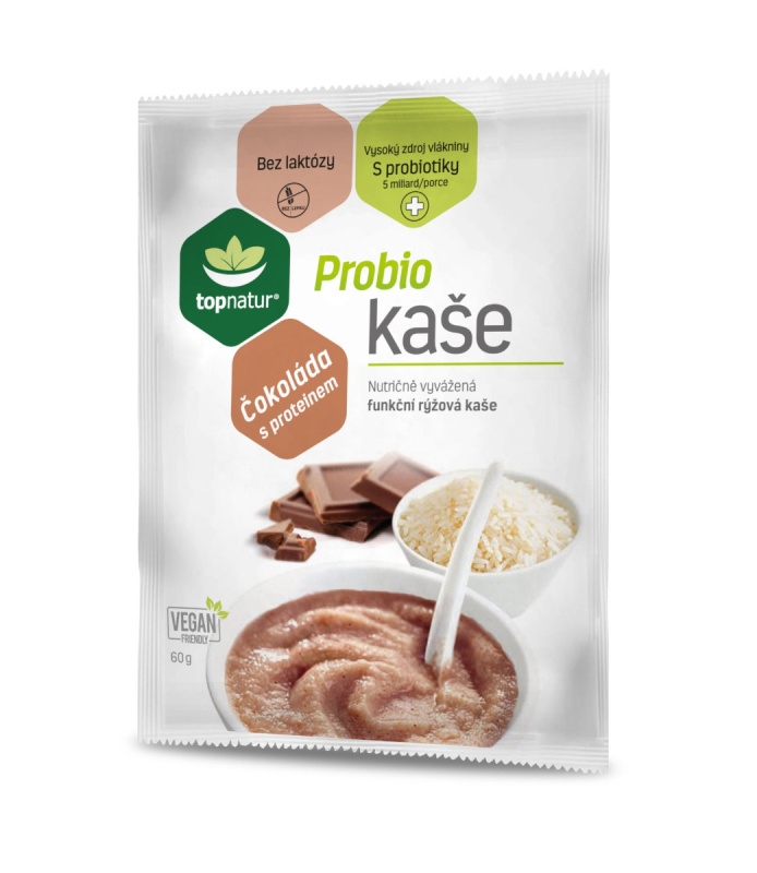 Topnatur Probio kaše Protein s čokoládou, 60 g