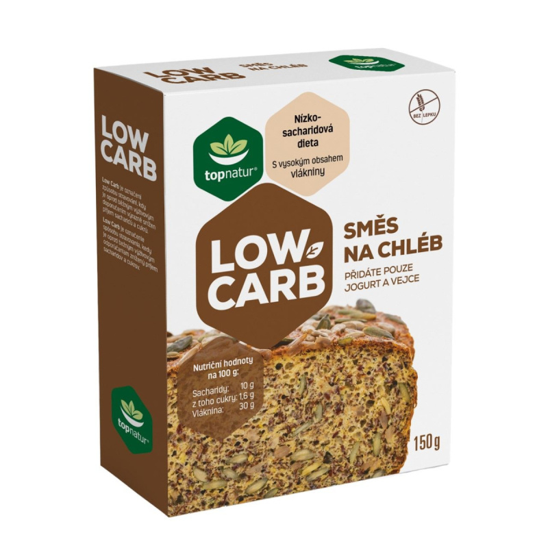 TOPNATUR Low carb Směs na chléb 150 g