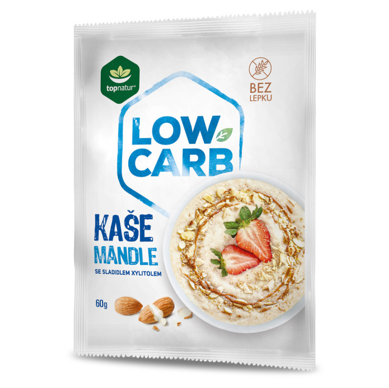 TOPNATUR Low carb kaše mandlová 60 g