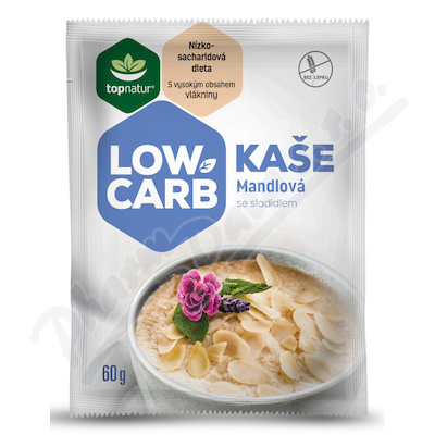 TOPNATUR Low carb kaše mandlová 60 g