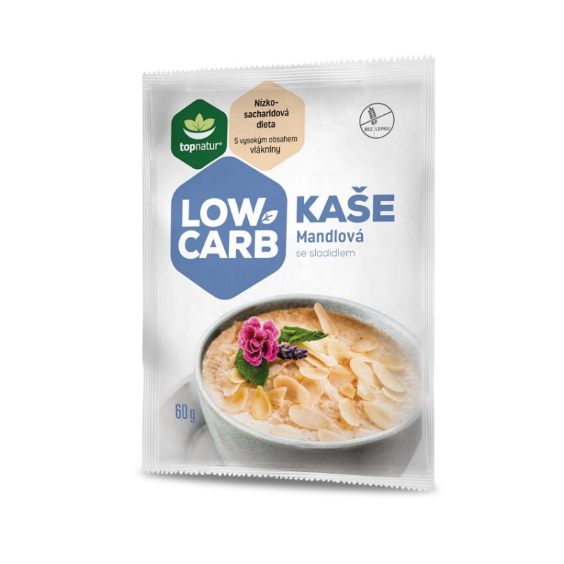TOPNATUR Low carb kaše mandlová 60 g