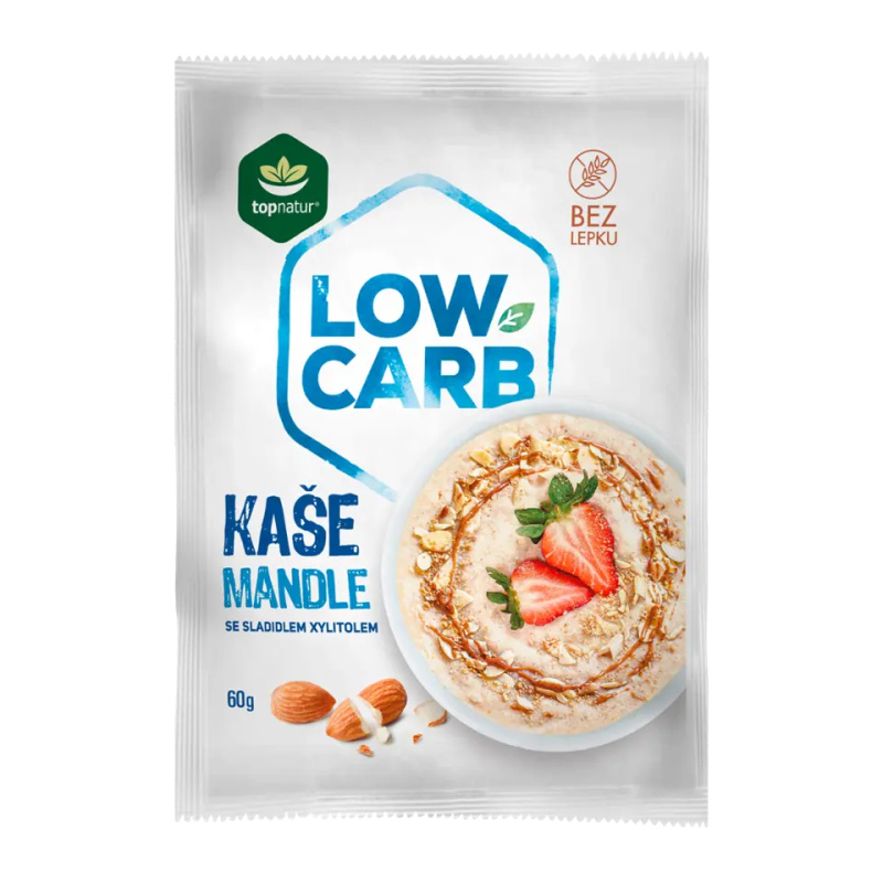TOPNATUR Low carb kaše mandlová 60 g