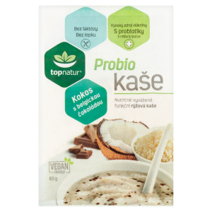 Topnatur Probio kaše kokos s belgickou čokoládou