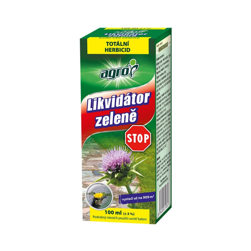 Agro Likvidátor zeleně STOP 100 ml