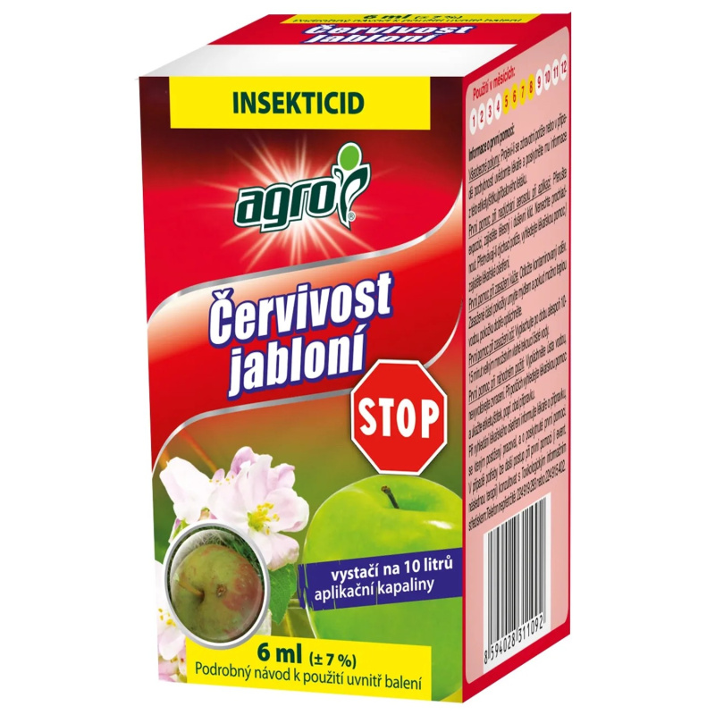AGRO Červivost jabloní STOP 6 ml
