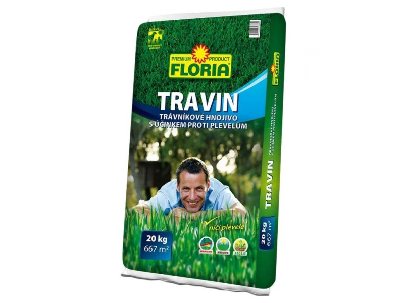 Floria Travin trávníkové hnojivo 20kg