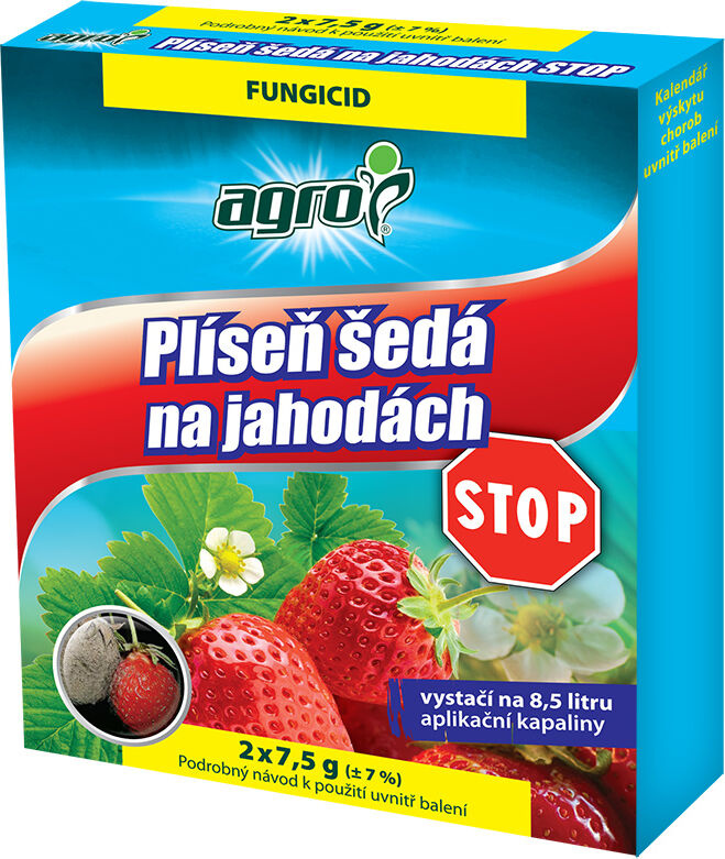 AGRO Plíseň šedá na jahodách STOP