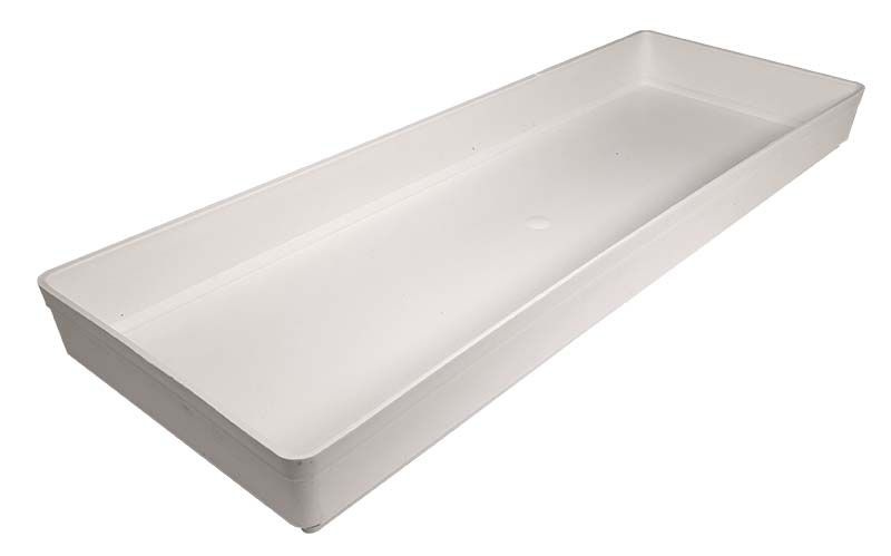 DK PLAST Miska pod truhlík KLASIK 50cm bílá