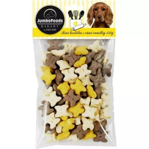 Jumbo pečené pamlsky vanilka mini kostička 150g
