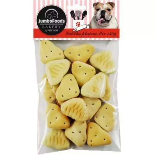 Jumbo pečené pamlsky srdička 150g