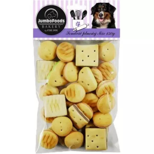Jumbo pečené pamlsky burger 150g