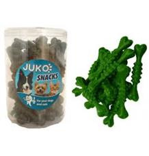 Dentální kostičky Mint JUKO Snacks Dóza - cca 30ks