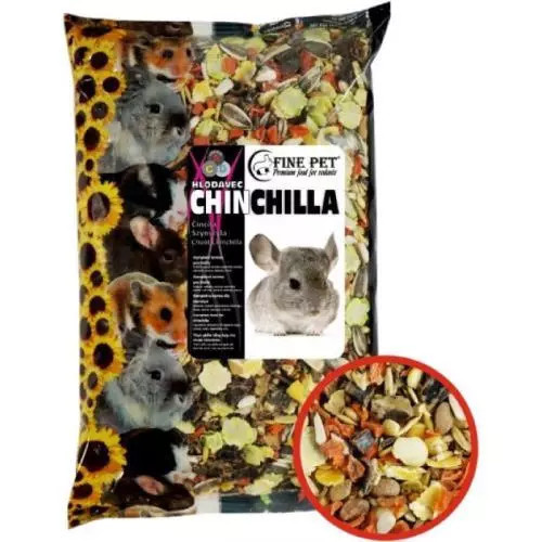 FinePet krmivo chinchilla mix 800g