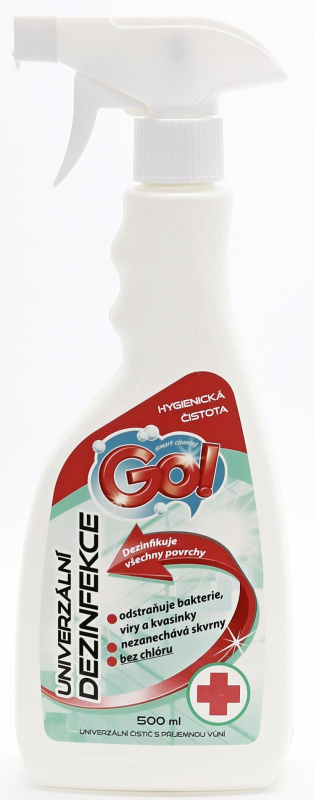 Dezinfekční prostředek GO! - univerzální, 500 ml