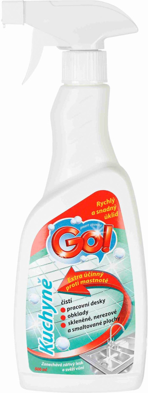 Čisticí prostředek na kuchyně GO! - 500ml