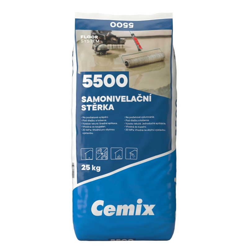 Cemix Samonivelační stěrka 20, 25 kg