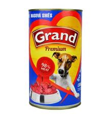 GRAND konz. pes mas.směs 850 g