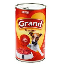 GRAND konz. pes hovězí  850 g