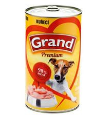 GRAND konz. pes kuřecí 1,3 kg