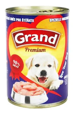 GRAND konz. štěně speciální mas.směs 405 g